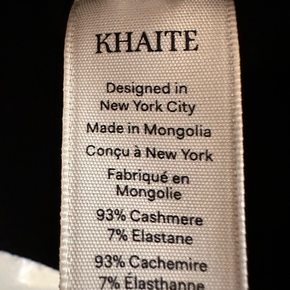 Khaite Dianna Cardigan Black Size Medium - Picture 6 of 6